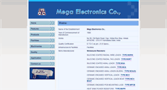 Desktop Screenshot of megaresistor.com